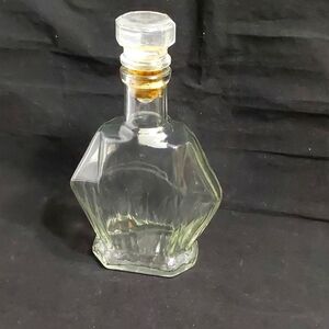 Clear WINE  FEDERAL  BIRDS DECANTER/ BOTTLE  7-04-41 -69-68